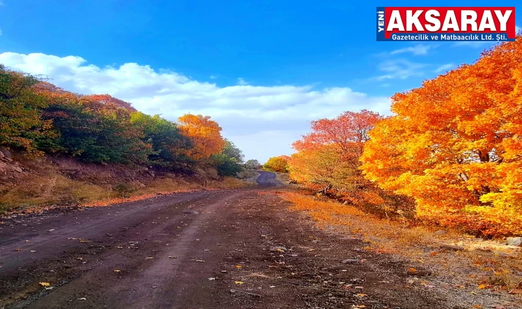 Hasandağı’nda sonbahar güzelliği