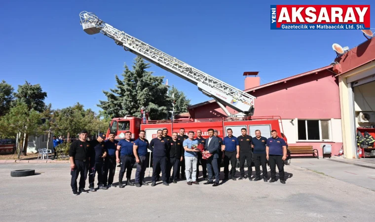 İtfaiyeciler, can ve mal güvenliğimizin teminatı