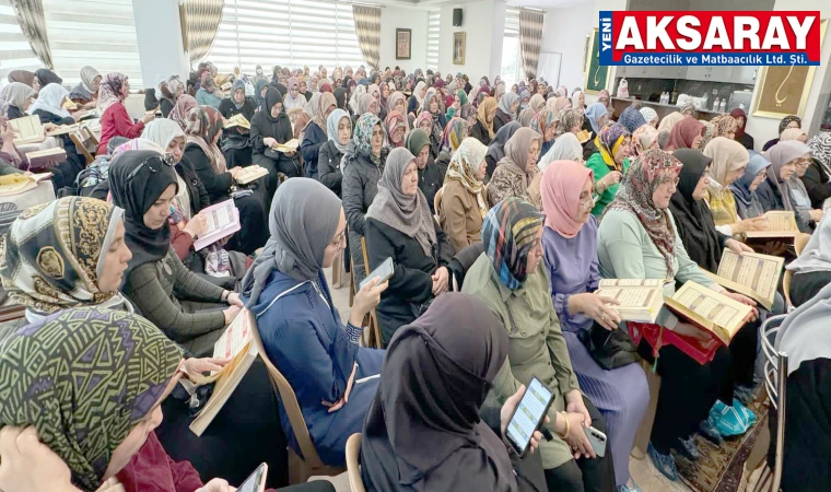 Kadınlara Kuran öğretiliyor