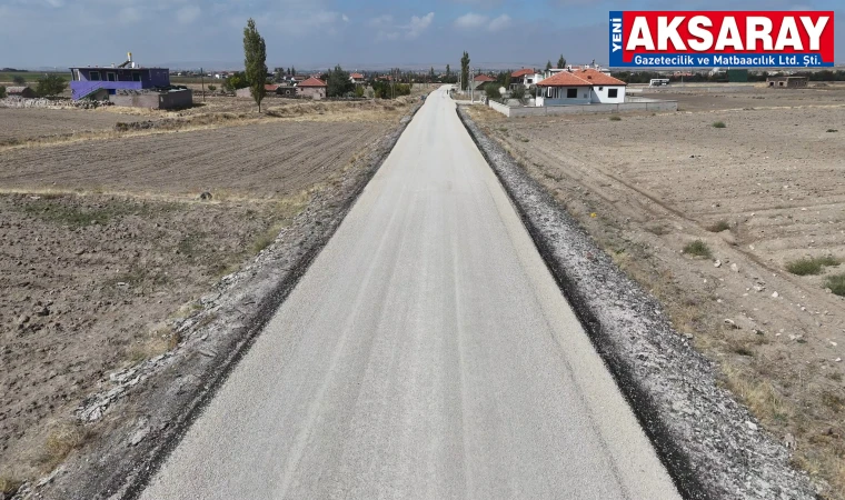 Köylerde yol ve asfalt çalışmaları sürüyor