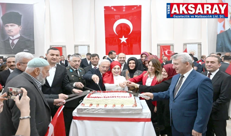 Kutlamalar Resepsiyonla tamamlandı