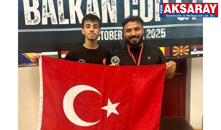 MESUT İRGE'DEN BALKAN ŞAMPİYONU