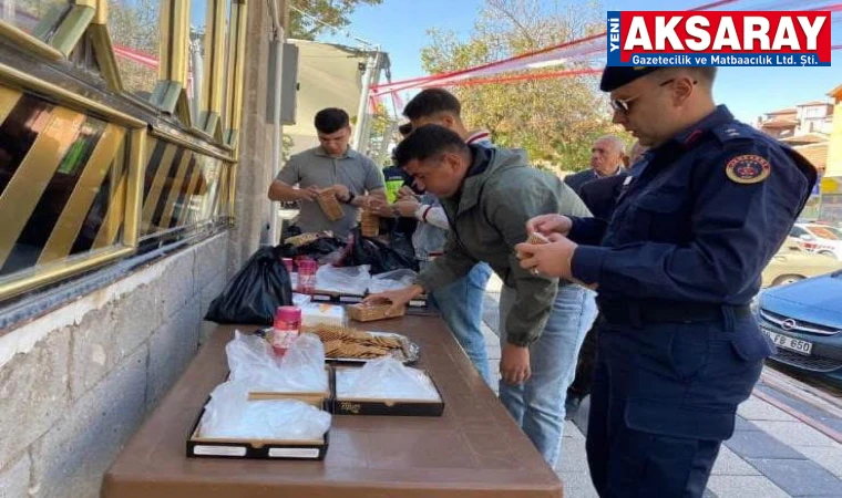Ortaköy’de şehitler için mevlit okutuldu