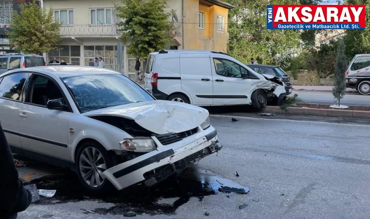 Ortaköy’de Trafik Kazası: 3 YARALI