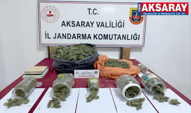 ORTAKÖY’DE UYUŞTURUCU OPERASYONU 4 Kilo esrar ele geçirildi