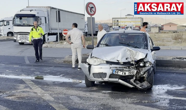 Otomobil ile tır çarpıştı: 3 YARALI