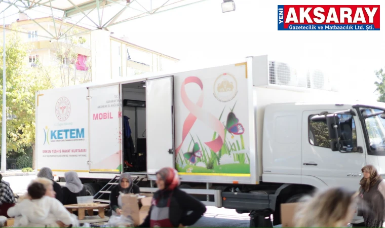 SAĞLIK MÜDÜRLÜĞÜ ÇAĞRI YAPTI Mobil KETEM aracında ücretsiz hizmet