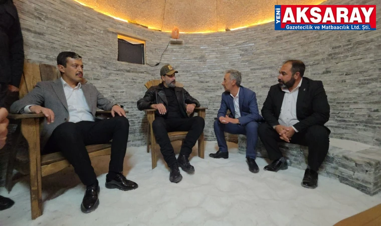 SANATÇI UĞUR IŞILAK'TAN TUZ GÖLÜ OBASI'NA ZİYARET Gelenlere şifa olsun