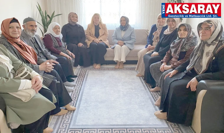 Şehidin annesine anlamlı ziyaret