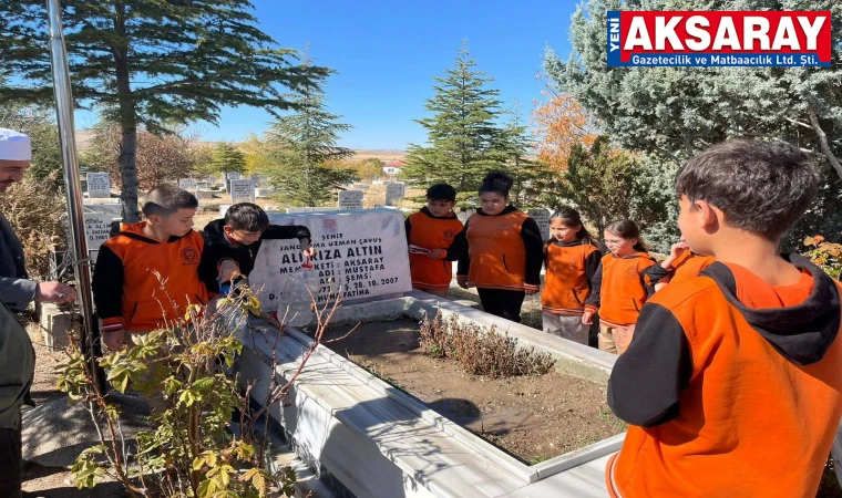 ŞEHİT ALİ RIZA ALTIN Şahadetinin yıl dönümünde kabri başında anıldı