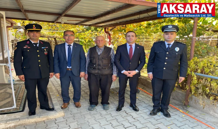 Şehitlik ve ailelere vefa ziyareti