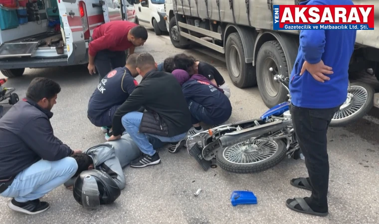 Sinyal vermeyen sürücü kazaya sebep oldu