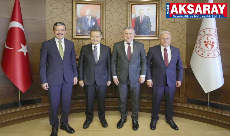 Spor yatırımları için Bakanın kapısını çaldık