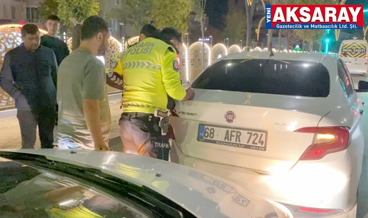 YASAL SINIRIN 5 KATI ALKOLLÜ Önünde giden araca çarptı