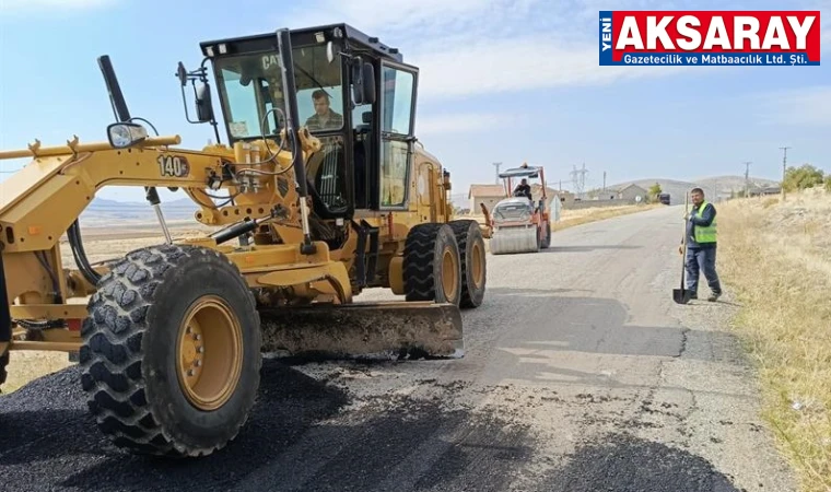 28 Köy yolu yenilendi