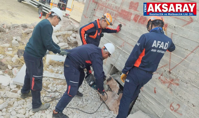 AFAD’DAN BOTAŞ PERSONELİNE Enkazda Arama Kurtarma Eğitimi