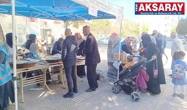 Aksaray’dan Gazze’ye yardım eli