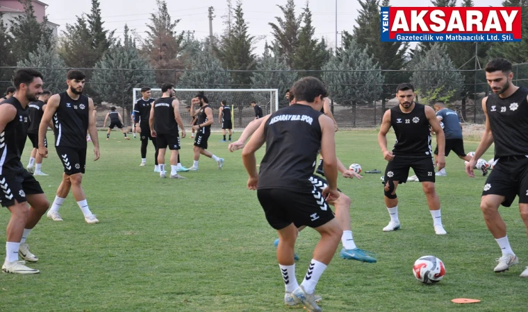 Aksarayspor’da 4 Günün ardından çalışmalar başladı