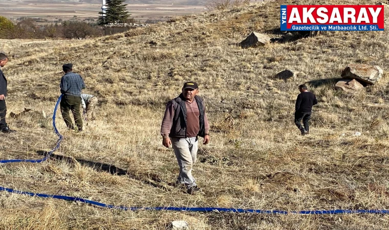 Babalarının anısına 620 fidan diktiler