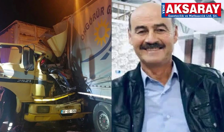 BOLU TEM OTOYOLU Aksaraylı sürücü kazada hayatını kaybetti