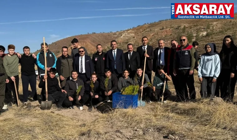 EĞİTİM VE DOĞA BULUŞTU Millî Eğitim Hatıra Ormanı'na fidan dikildi