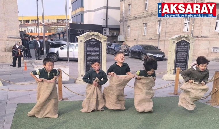 Geleneksel Çocuk Oyunları Şenliği yapıldı
