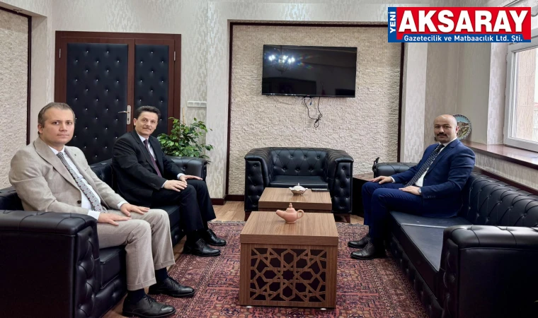 Güzelyurt Kaymakamı Arat'a hayırlı olsun ziyareti