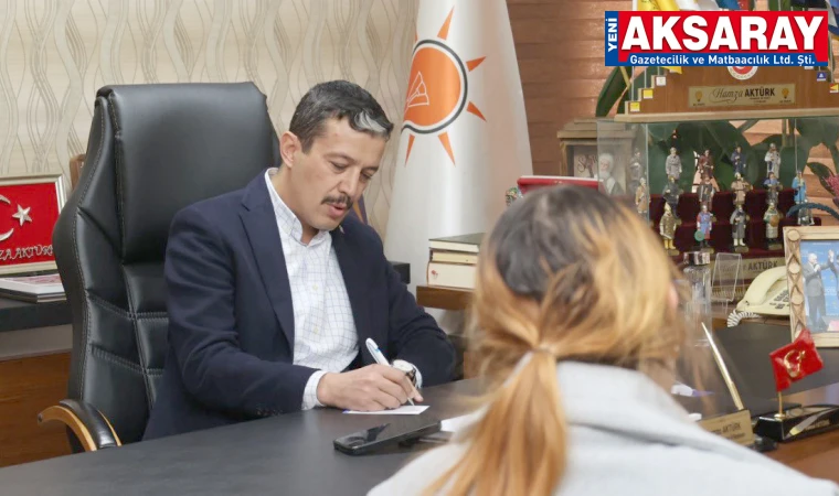 HALK BULUŞMALARI Ak Partide vatandaş talebi dinlendi