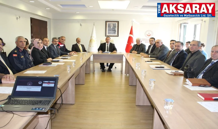 KONU 'KADININ GÜÇLENMESİ' İl Koordinasyon toplantısı yapıldı