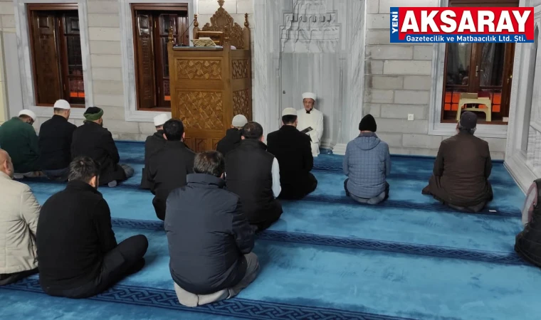 Külliye'de cuma sabahı buluşması başladı