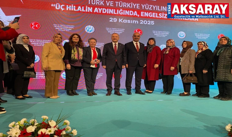 MHP HEYETİ Ankara’da "Engelsiz Yarınlara" programına katıldılar
