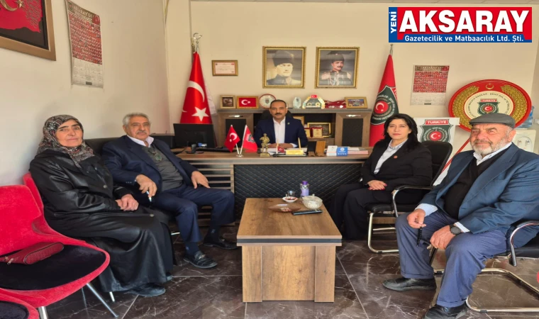 MUHTAR SONGÜL DEMİR'DEN Şehit ailesiyle birlikte dernek ziyareti