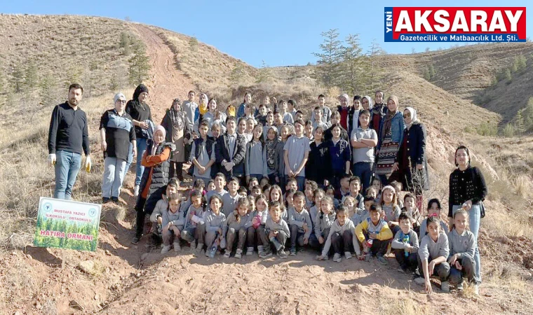 Mustafa Yazıcı Okulundan Hatıra Ormanı