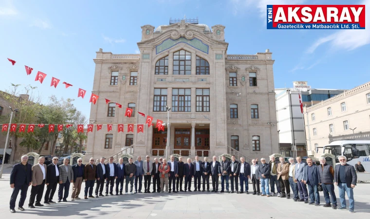 Önceki dönem Bakanlar ve milletvekilleri Aksaray Valisi’ni ziyaret etti