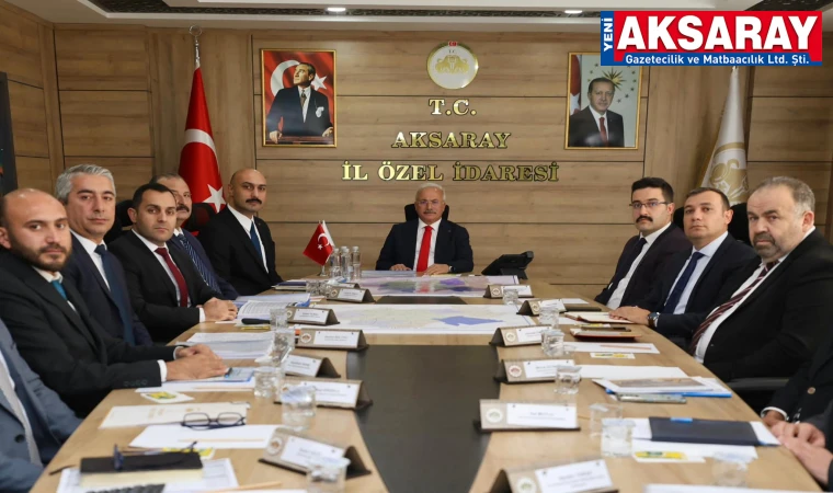 Özel İdare’de değerlendirme toplantısı