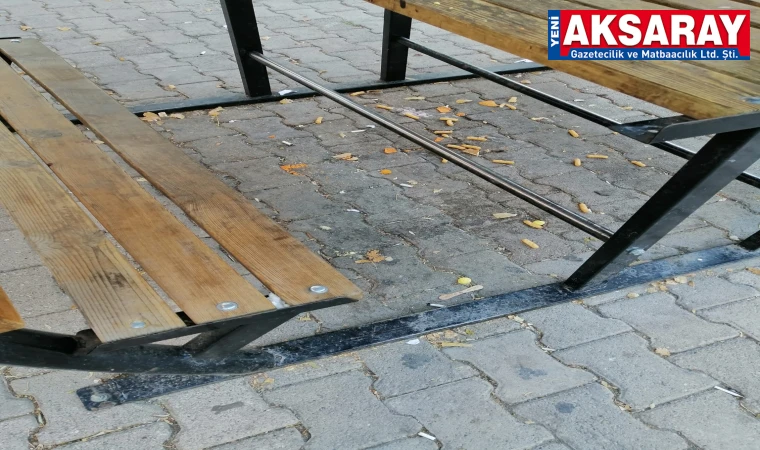 Parklardaki çevre kirliliği duyarlı vatandaşları rahatsız ediyor