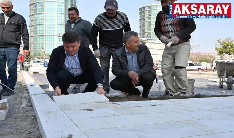 Selçuklu Külliyesi’nde çevre ve peyzaj düzenlemesi yapılıyor