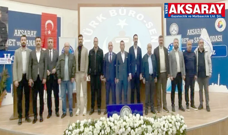 Türk Büro-Sen’de Ahmet Mollaoğlu ile yeniden devam kararı alındı