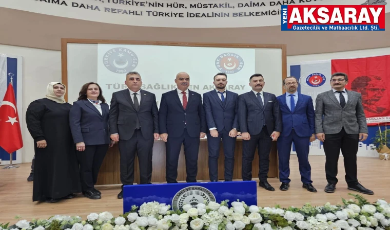 Türk Sağlık-Sen Şubesi kongre yaptı