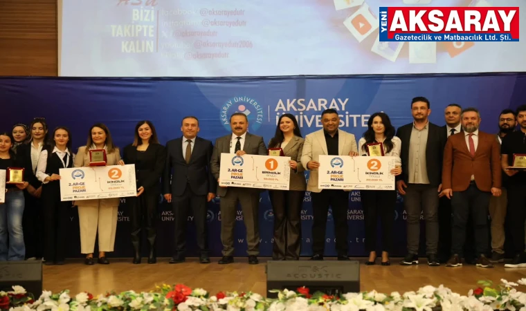 Üniversitede Proje Pazarı ödül töreni