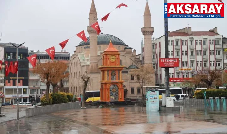 Yağışın en çok olduğu bölge Hasandağı yöresi
