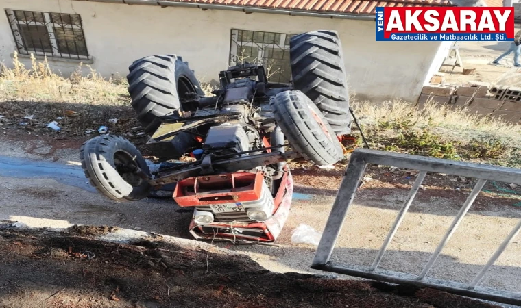 Ağaçören’de kazada 1 kişi öldü