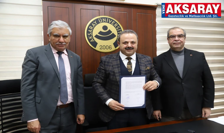 AKSARAY ÜNİVERSİTESİ İLE ANİQVAIJTİMOİY FANLAR Üniversiteler arası mutabakat zaptı imzalandı