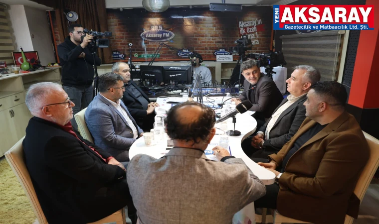 BİRLİK MESAJI VERDİLER Aksaray’ın imajına hep birlikte sahip çıkmalıyız