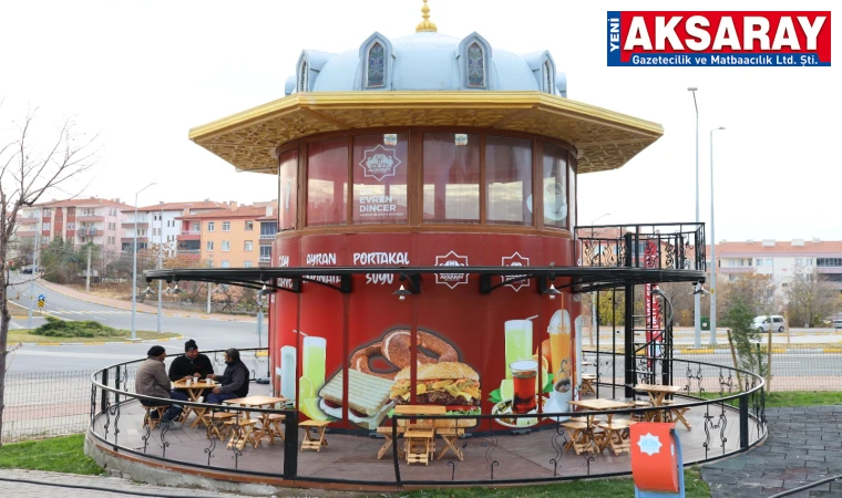 Büyük mahallelere “çay ve simit evi” noktaları oluşturuldu