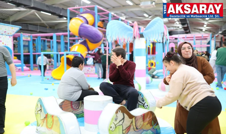 Çocuk Eğlence Merkezi, özel çocuklara kapılarını açtı