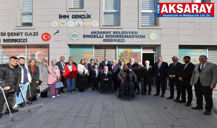Engelli Koordinasyon Merkezi'ne ziyaretçi akını