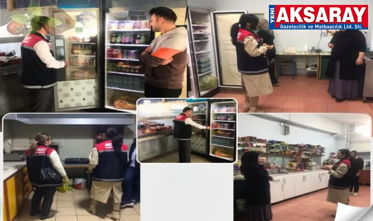 Okul kantinlerinde kontroller sıklaştırıldı
