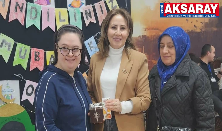 Özel çocuklara kandil simidi dağıtıldı