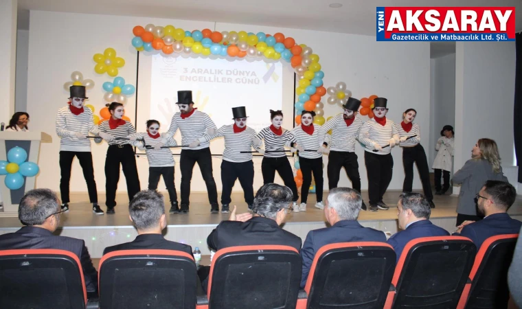 Özel öğrencilerin 3 Aralık gösterisi duygulandırdı